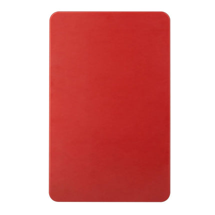 GGM Gastro Chopping Board - 250x400mm - Thickness: 20mm - HACCP-Compliant - HDPE (PE500) - Red