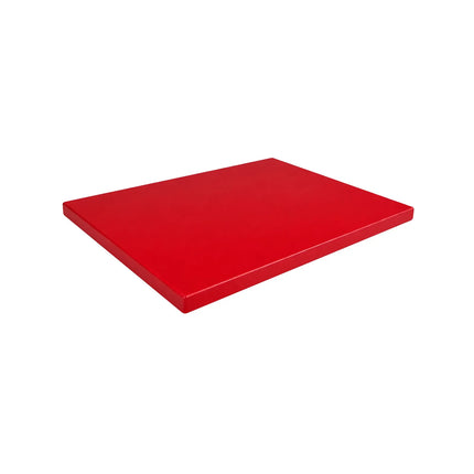 GGM Gastro Chopping Board - 250x400mm - Thickness: 20mm - HACCP-Compliant - HDPE - Red