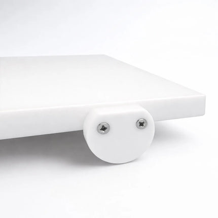 GGM Gastro Chopping Board - 250x400mm - Thickness: 20mm - HACCP-Compliant - HDPE - White