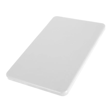 GGM Gastro Chopping Board - 250x400mm - Thickness: 20mm - HACCP-Compliant - PE500 - White