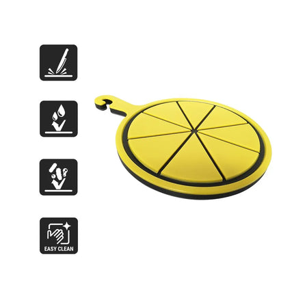 GGM Gastro Chopping Board - 299x374mm - Yellow