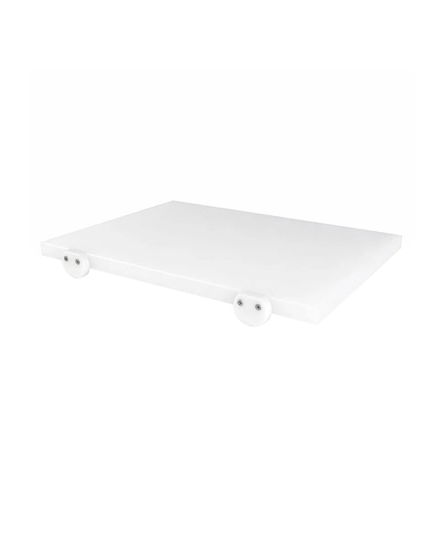 GGM Gastro Chopping Board - 300x500mm - Thickness: 20mm - HACCP-Compliant - HDPE - White