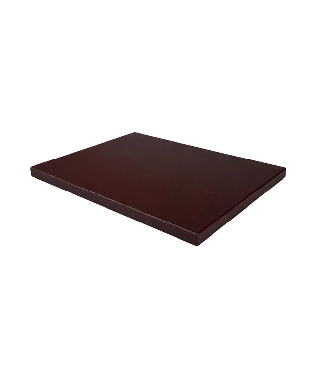 GGM Gastro Chopping Board - 300x500mm - Thickness: 20mm - HACCP-Compliant - HDPE - Brown