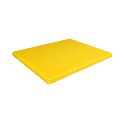 GGM Gastro Chopping Board - 300x500mm - Thickness: 20mm - HACCP-Compliant - HDPE - Yellow