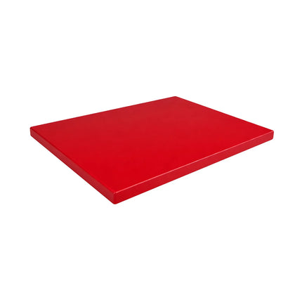 GGM Gastro Chopping Board - 300x500mm - Thickness: 20mm - HACCP-Compliant - Polyethylene - Red