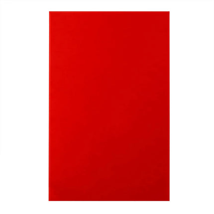 GGM Gastro Chopping Board - 300x500mm - Thickness: 20mm - HACCP-Compliant - Polyethylene - Red