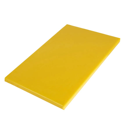 GGM Gastro Chopping Board - 325x500mm - Thickness: 20mm - HACCP-Compliant - Polyethylene - Yellow