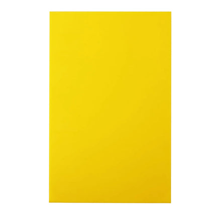 GGM Gastro Chopping Board - 325x500mm - Thickness: 20mm - HACCP-Compliant - Polyethylene - Yellow