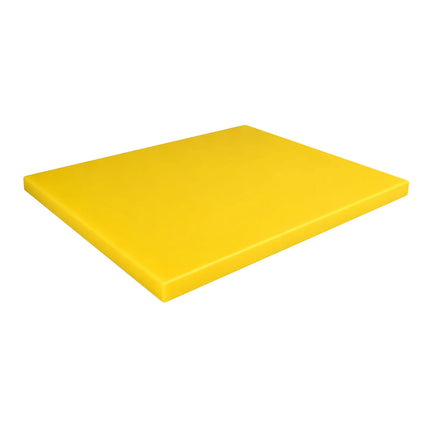 GGM Gastro Chopping Board - 325x530mm - Thickness: 20mm - HACCP-Compliant - HDPE - Yellow