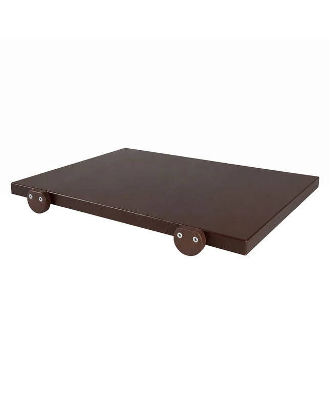 GGM Gastro Chopping Board - 600x400mm - Thickness: 20mm - HACCP-Compliant - HDPE - Brown