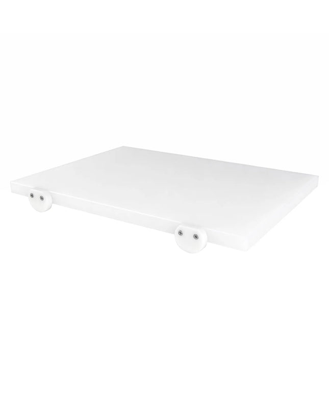 GGM Gastro Chopping Board - 600x400mm - Thickness: 20mm - HACCP-Compliant - HDPE - White