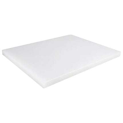 GGM Gastro Chopping Board - 600x400mm - Thickness: 20mm - HACCP-Compliant - HDPE - White