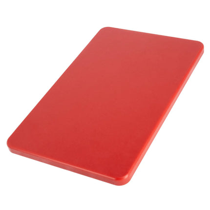 GGM Gastro Chopping Board - 600x400mm - Thickness: 20mm - HACCP-Compliant - HDPE PE500 - Red