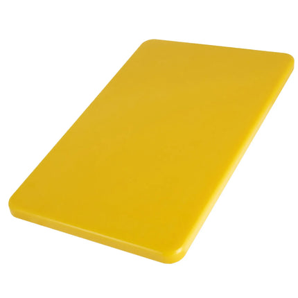 GGM Gastro Chopping Board - 600x400mm - Thickness: 20mm - HACCP-Compliant - HDPE (PE500) - Yellow
