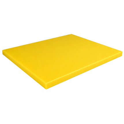 GGM Gastro Chopping Board - 600x400mm - Thickness: 20mm - HACCP-Compliant - HDPE - Yellow