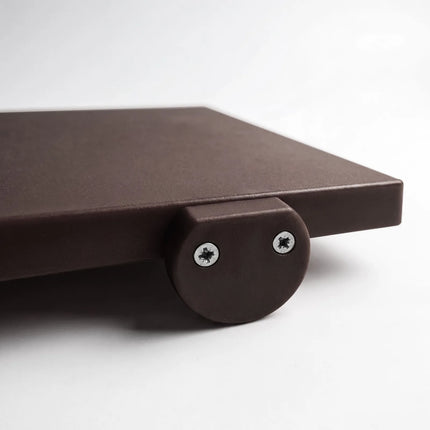 GGM Gastro Chopping Board - 600x400mm - Thickness: 20mm - HACCP-Compliant - HDPE - Brown