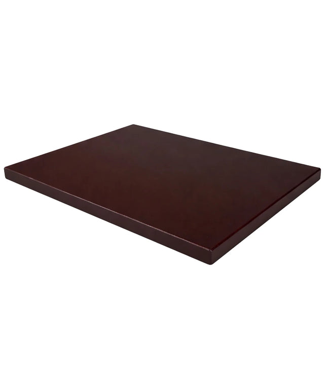 GGM Gastro Chopping Board - 600x400mm - Thickness: 20mm - HACCP-Compliant - Polyethylene - Brown