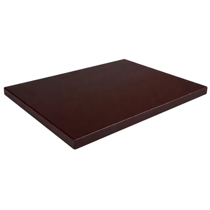 GGM Gastro Chopping Board - 600x400mm - Thickness: 20mm - HACCP-Compliant - Polyethylene - Brown