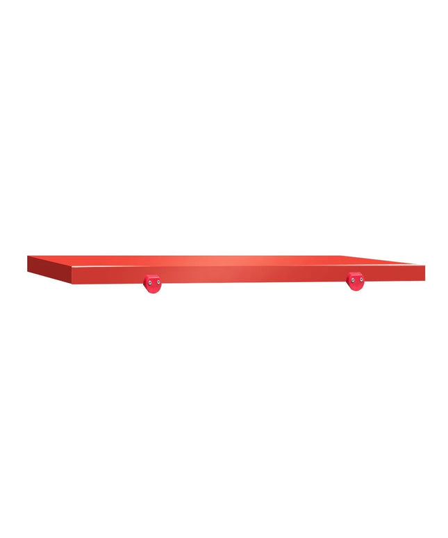 GGM Gastro Chopping Board for Prep Table - 800x800mm - Thickness: 40mm - HACCP-Compliant - PE 500 (HDPE) - Red