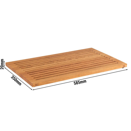 GGM Gastro Chopping Board - Oak wood - 585x350mm - Height: 20mm - Oak