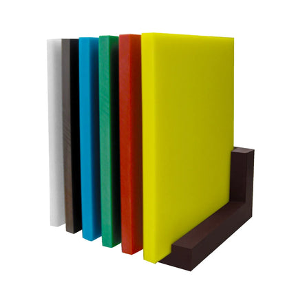 GGM Gastro Chopping Board Rack for 20mm Boards - 6 Slots - Polyethylene - Brown