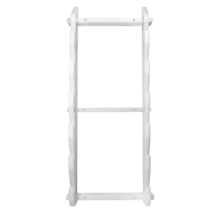 GGM Gastro Chopping Board Rack for 20mm Boards - 6 Slots - Polyethylene - White