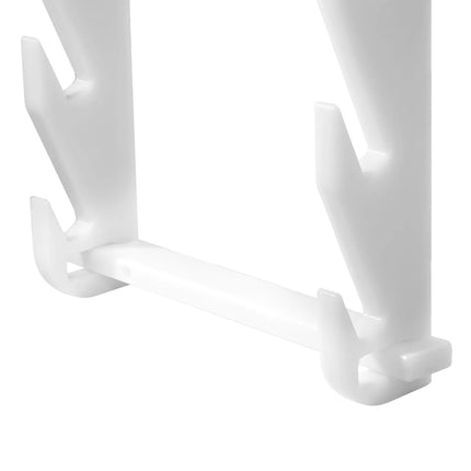 GGM Gastro Chopping Board Rack for 20mm Boards - 6 Slots - Polyethylene - White