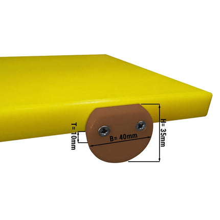 GGM Gastro Chopping Board Stoppers - Brown