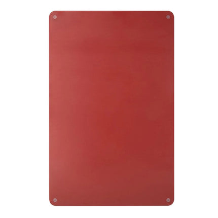GGM Gastro Chopping Board with Juice Groove - 250x400mm - Thickness: 20mm - HACCP-Compliant - HDPE PE500 - Red