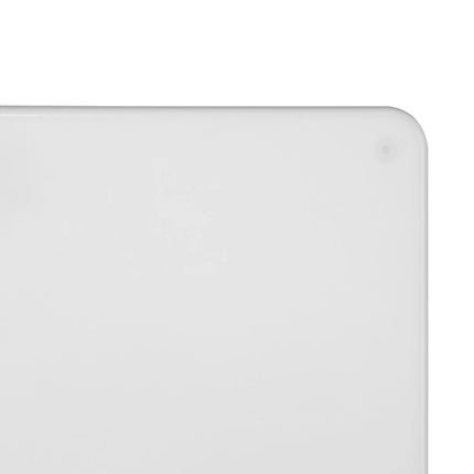 GGM Gastro Chopping Board with Juice Groove - 250x400mm - Thickness: 20mm - HACCP-Compliant - HDPE (PE500) - White