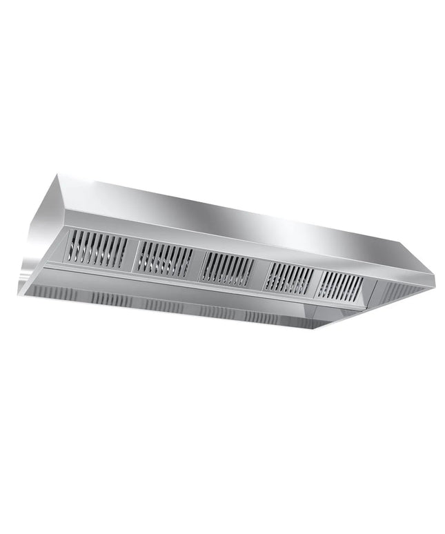 GGM Gastro Chụp Hút Mùi Gắn Trần - 2800mm - Kèm Bộ Lọc Vách Ngăn & Đèn LED - Sâu 1300mm