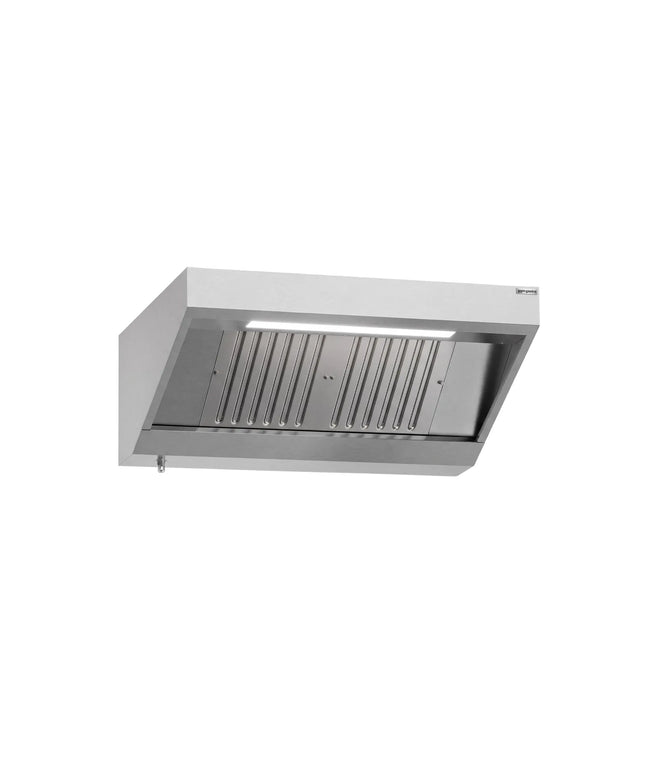 GGM Gastro Chụp Hút Mùi Gắn Tường - 1200mm - Kèm Bộ Lọc Vách Ngăn & Đèn LED
