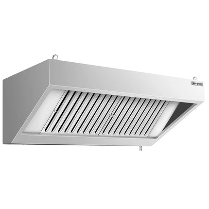 GGM Gastro Chụp Hút Mùi Gắn Tường - 1200mm - Kèm Bộ Lọc Vách Ngăn & Đèn LED