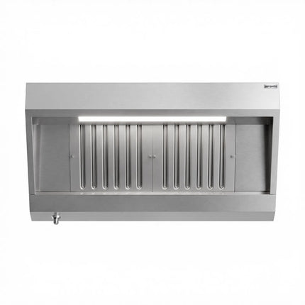 GGM Gastro Chụp Hút Mùi Gắn Tường - 1200mm - Kèm Bộ Lọc Vách Ngăn & Đèn LED