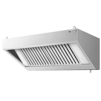 GGM Gastro Chụp Hút Mùi Gắn Tường - 1200mm - Kèm Bộ Lọc Vách Ngăn & Đèn LED