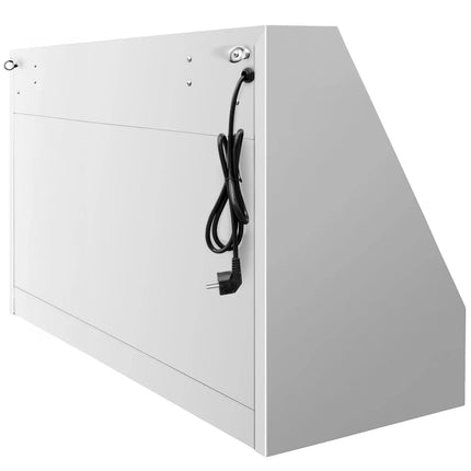 GGM Gastro Chụp Hút Mùi Gắn Tường - 1200mm - Kèm Bộ Lọc Vách Ngăn & Đèn LED