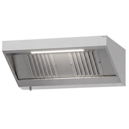 GGM Gastro Chụp Hút Mùi Gắn Tường - 1400mm - Kèm Bộ Lọc Vách Ngăn & Đèn LED