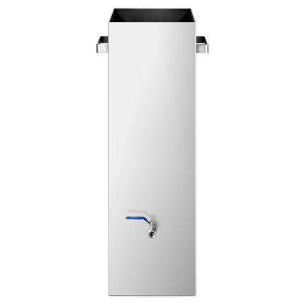 GGM Gastro Cleaning Tank for Chicken Rotisserie Skewers - 300x300x990mm - Stainless Steel