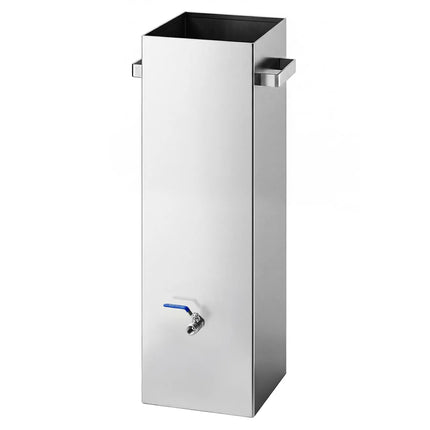 GGM Gastro Cleaning Tank for Chicken Rotisserie Skewers - 300x300x990mm - Stainless Steel