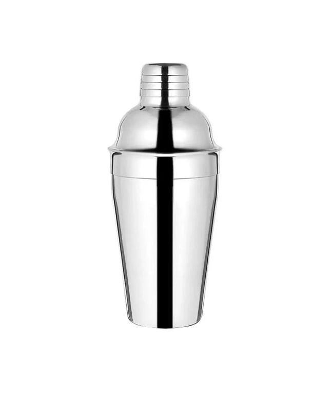 GGM Gastro Cobbler Cocktail Shaker - 3-piece set - Stainless steel - 550ml