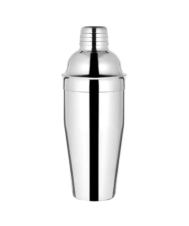 GGM Gastro Cobbler Cocktail Shaker - 3-piece set - Stainless steel - 750ml