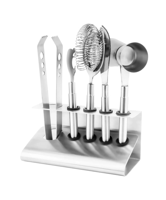GGM Gastro Cocktail kit - incl. jigger, strainer, ice tongs, bar knife & bottle opener