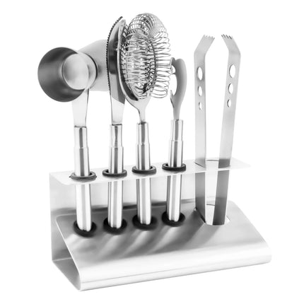 GGM Gastro Cocktail kit - incl. jigger, strainer, ice tongs, bar knife & bottle opener
