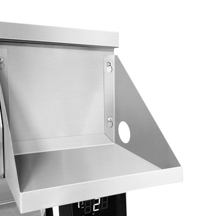 GGM Gastro Cocktail Station / Commercial Back Bar Counter - 1600mm - 235L - 3 Doors - 13A Plug - UK Variant