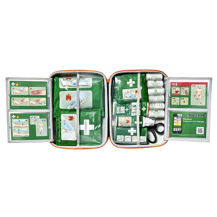 GGM Gastro Combustion Case Burns First Aid Kit – burn gel + dressings - case 300×90×250 mm