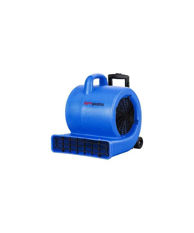GGM Gastro Commercial Air Mover (Carpet Dryer Fan) - 3 Speeds - 850W - Reach: 20m - 1350rpm - with extendable hand grip & wheels