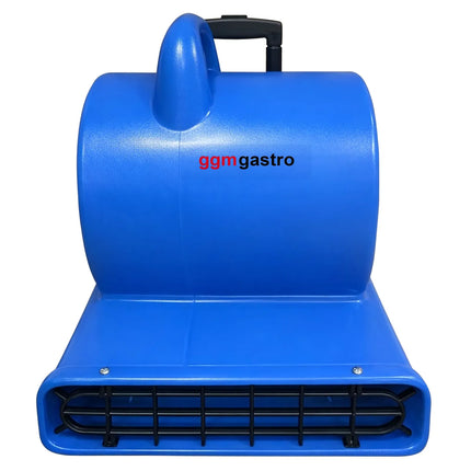 GGM Gastro Commercial Air Mover (Carpet Dryer Fan) - 3 Speeds - 850W - Reach: 20m - 1350rpm - with extendable hand grip & wheels