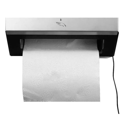 GGM Gastro Commercial Automatic Hand Towel Roll Dispenser - with Sensor - Stainless Steel