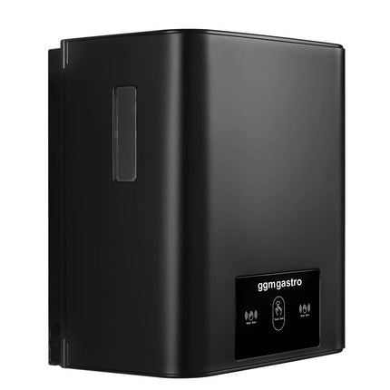 GGM Gastro Commercial Automatic Hand Towel Roll Dispenser - with Sensor - Stainless Steel - Black