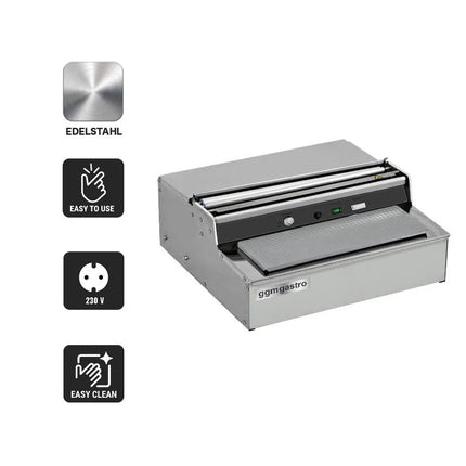 GGM Gastro Commercial Bag Sealer - 170W - Sealing Bar: 400mm - Tabletop